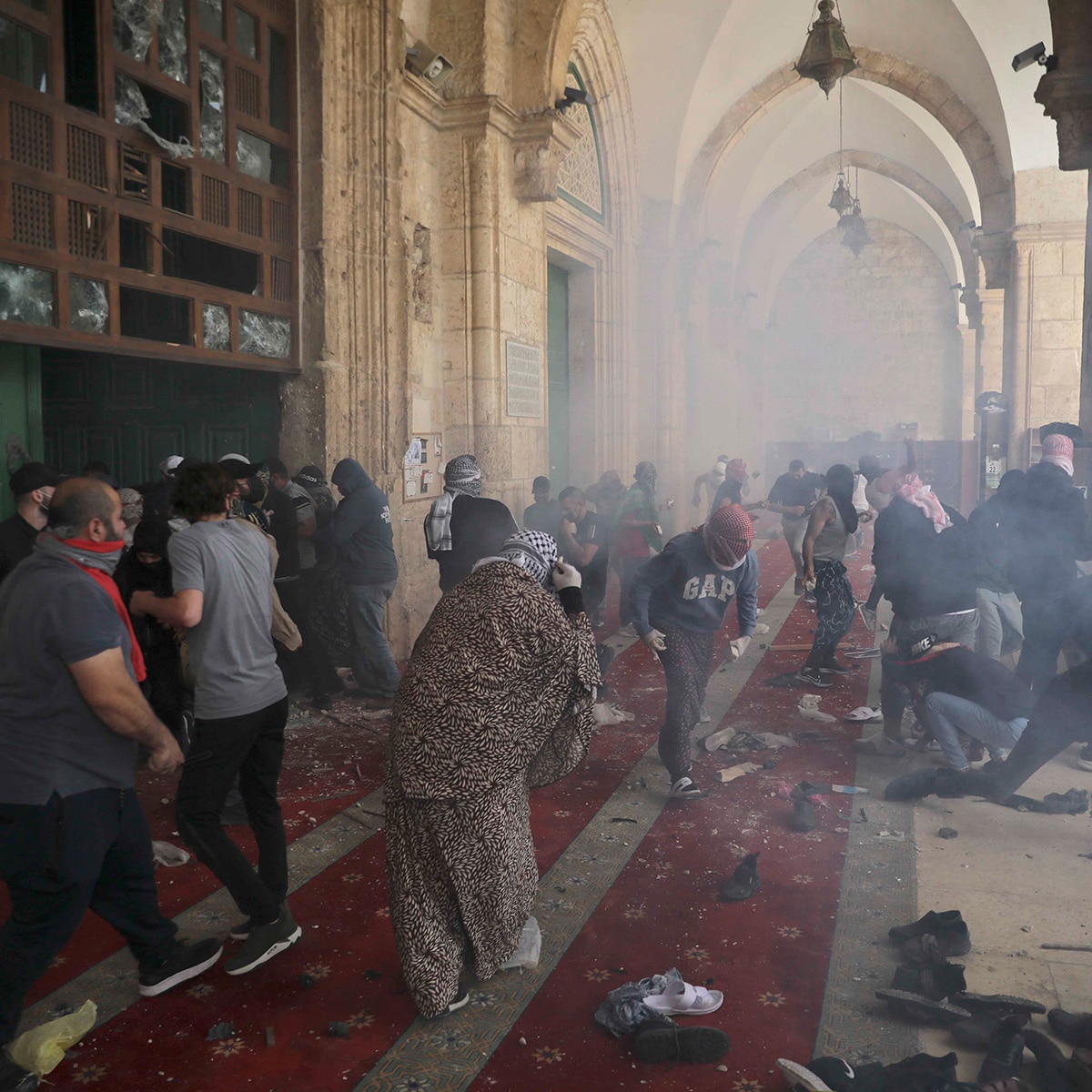 al aqsa mosque violence