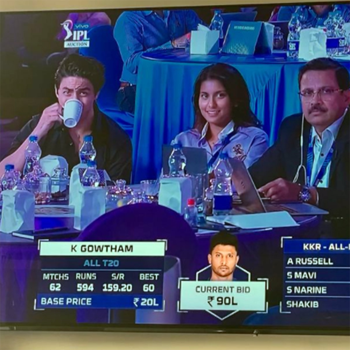 जाह्नवी मेहता, आर्यन खान 