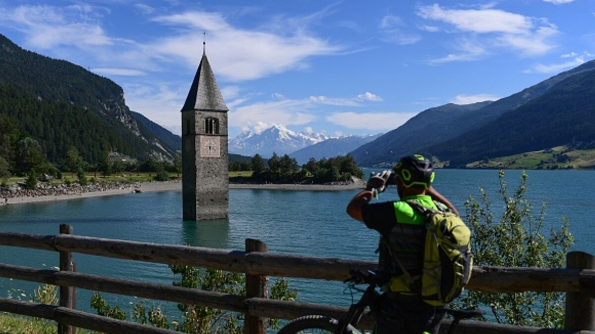 underwater ghost village