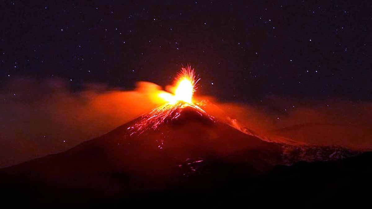Mount Etna Primitive Magma