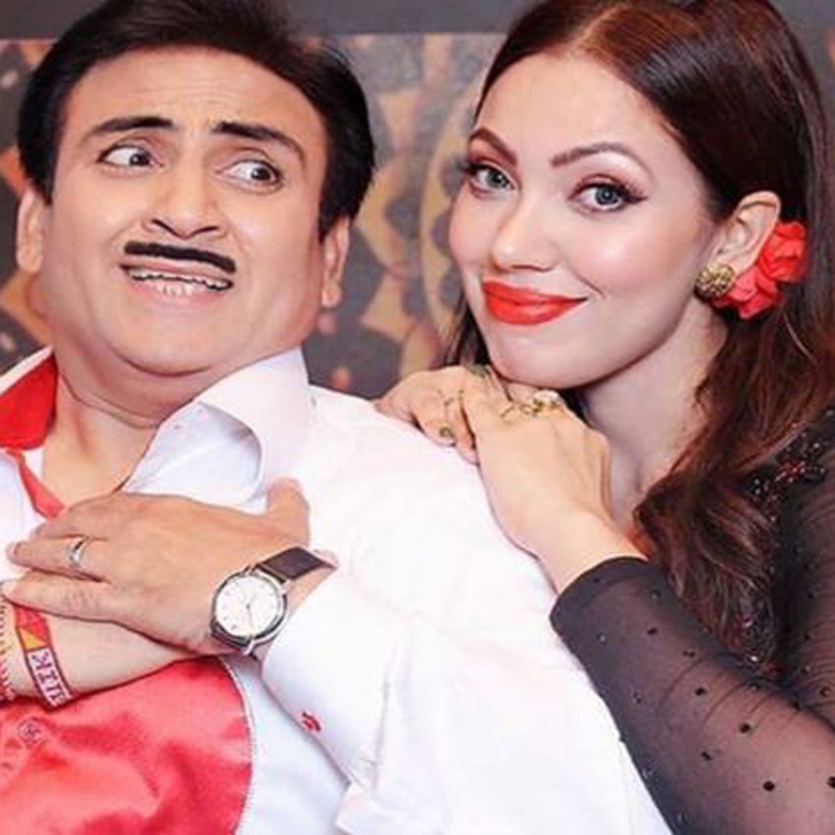 दिलीप जोशी संग मुनमुन दत्ता