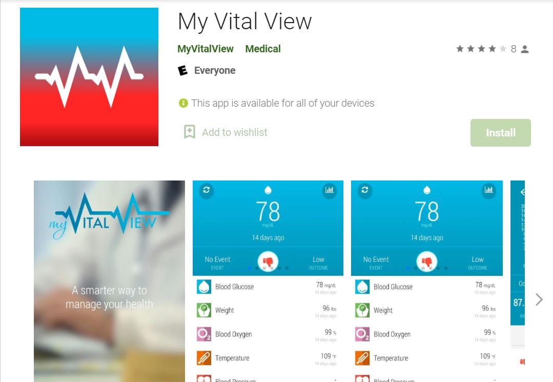 MyVital View App