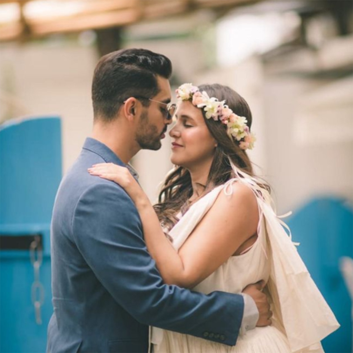 नेहा धूप‍िया-अंगद बेदी 