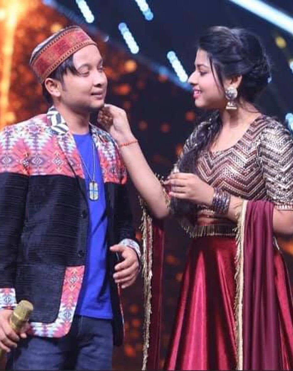 पवनदीप और अरुणिता