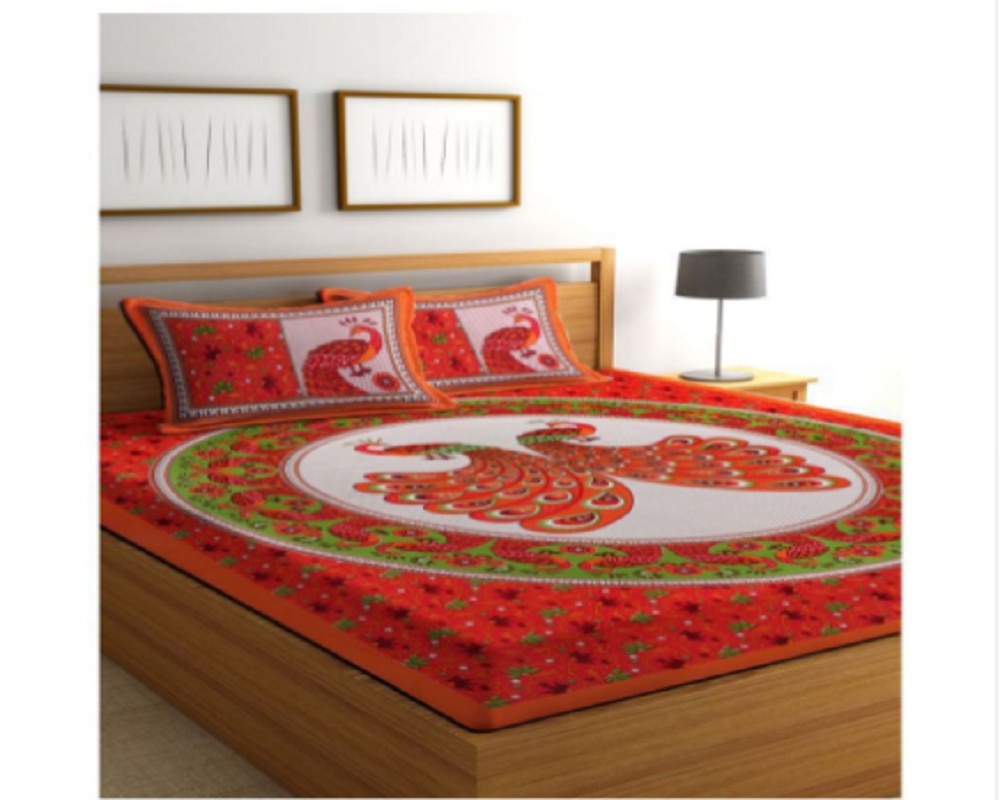 Cotton Double Bedsheet 