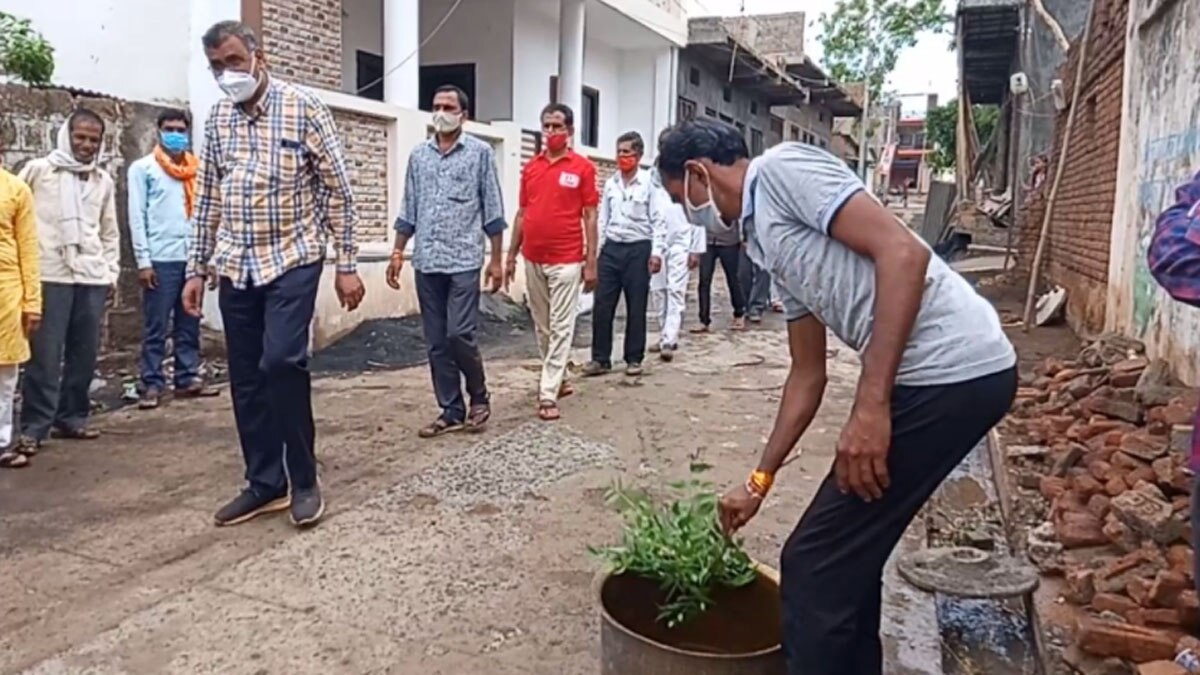 Villagers refuse covid test trying to fight corona virus by superstition