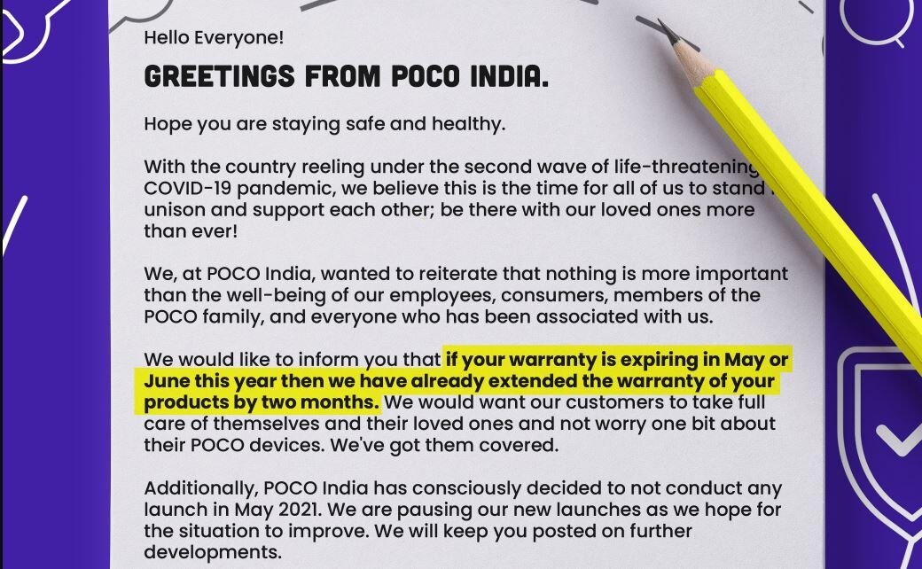 Realme extends warranty 