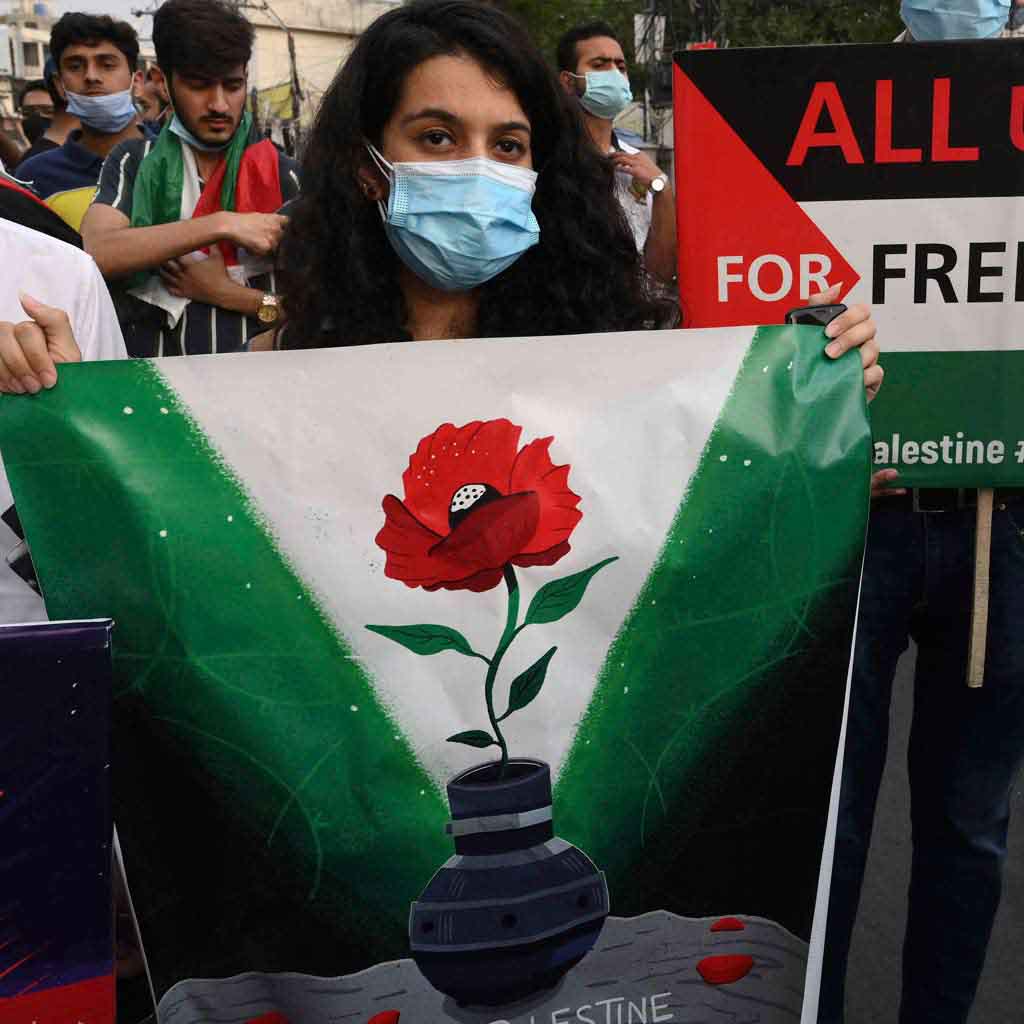 Protest Pakistan Israel