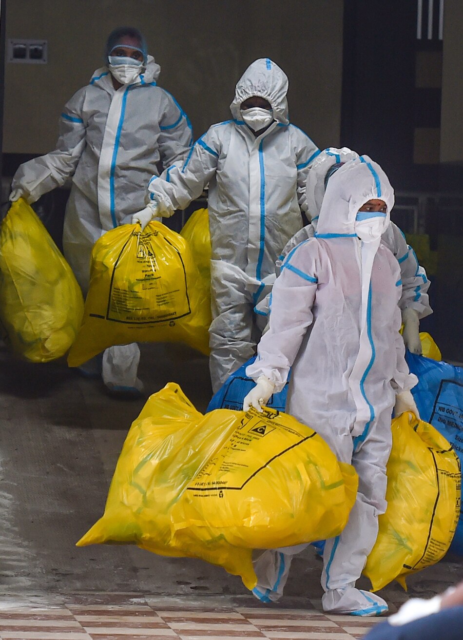 india covid waste challenge