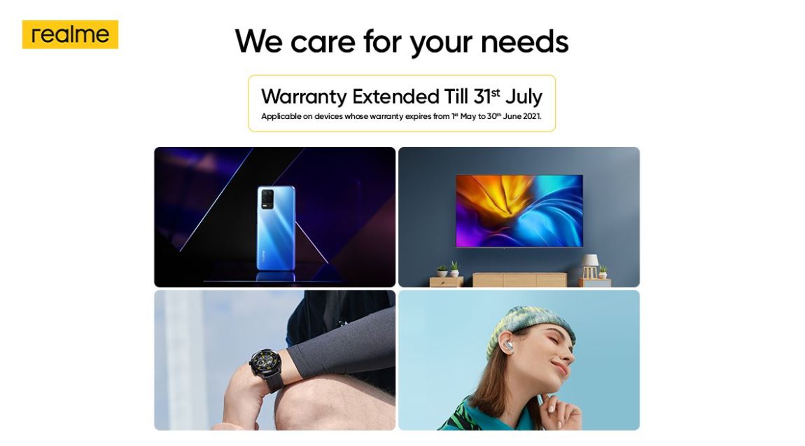 Realme extends warranty 