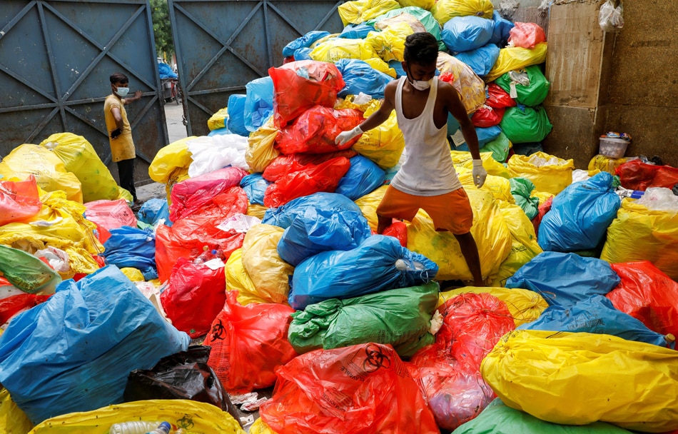 india covid waste challenge