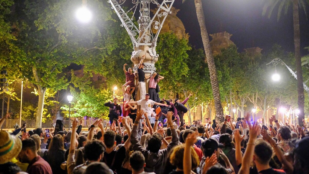 स्पेन में जश्न