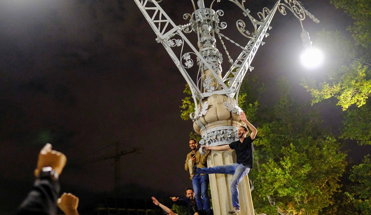 स्पेन में जश्न