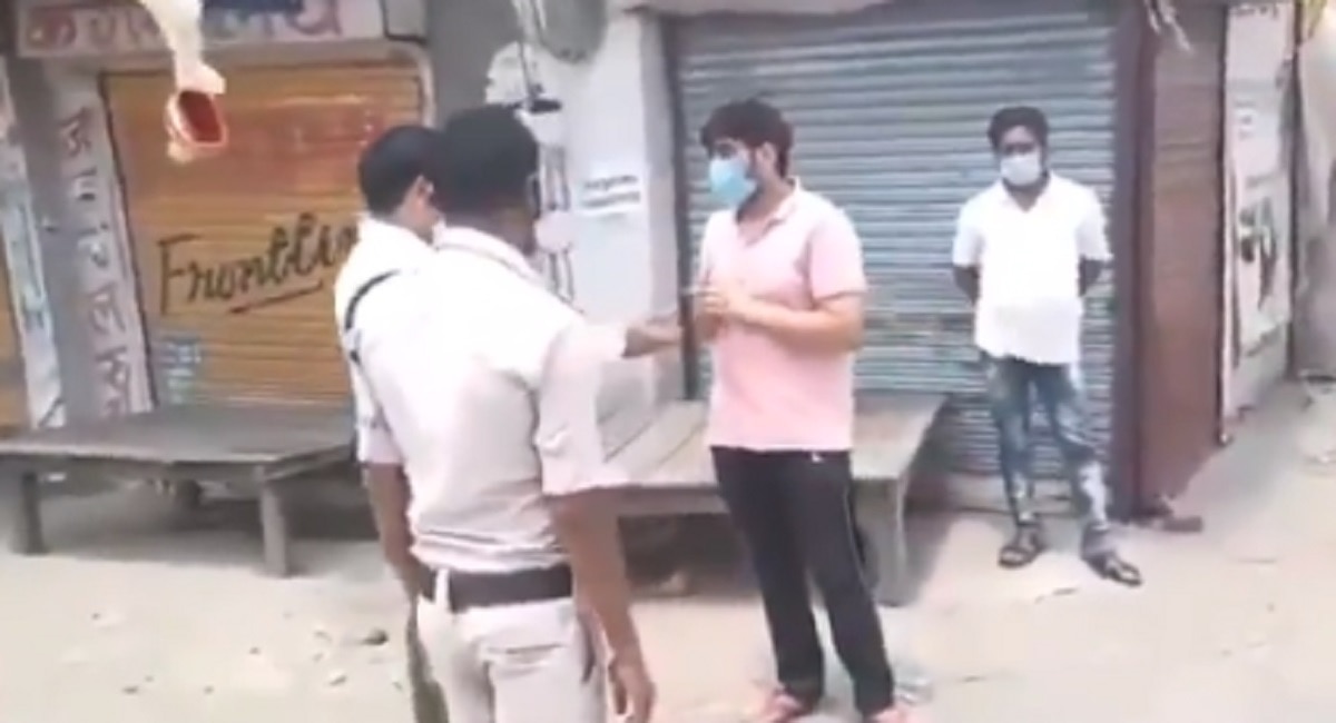 surajpur sdm slapping