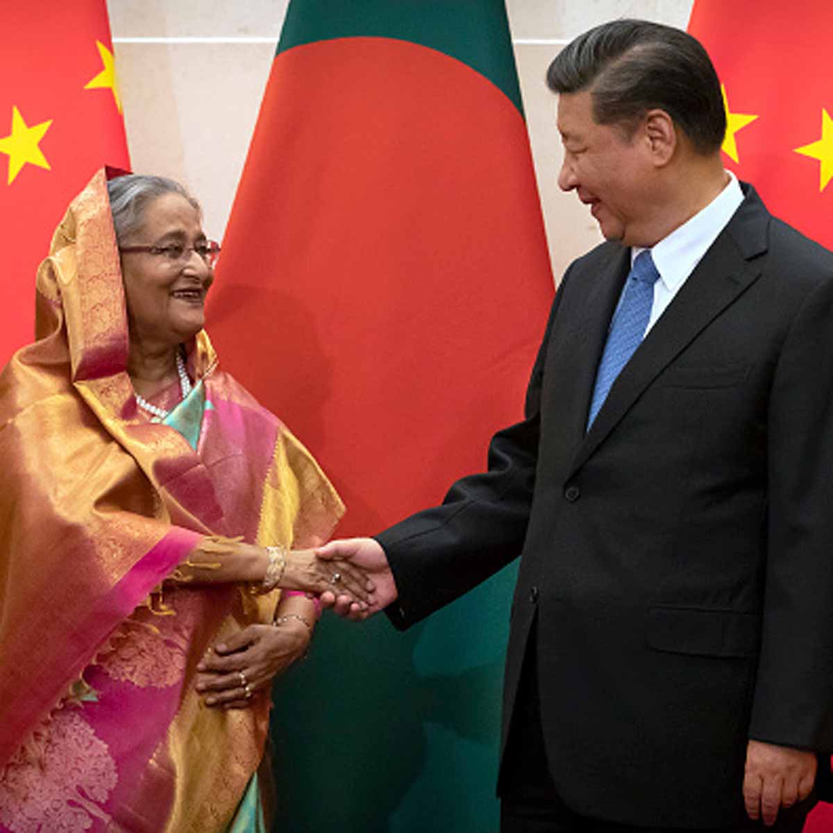 China threatened Bangladesh