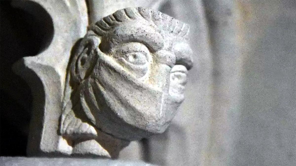 St. Albans Cathedral Mask Saint