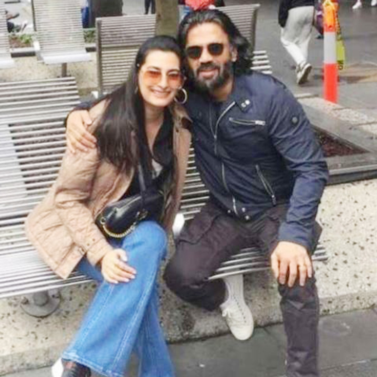 माना और सुनील शेट्टी