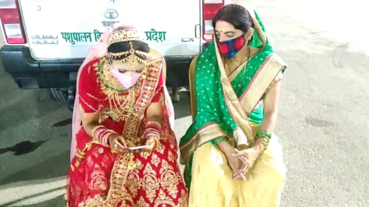 सातवां फेरा लेते ही मतगणना स्थल पहुंची दुल्हन