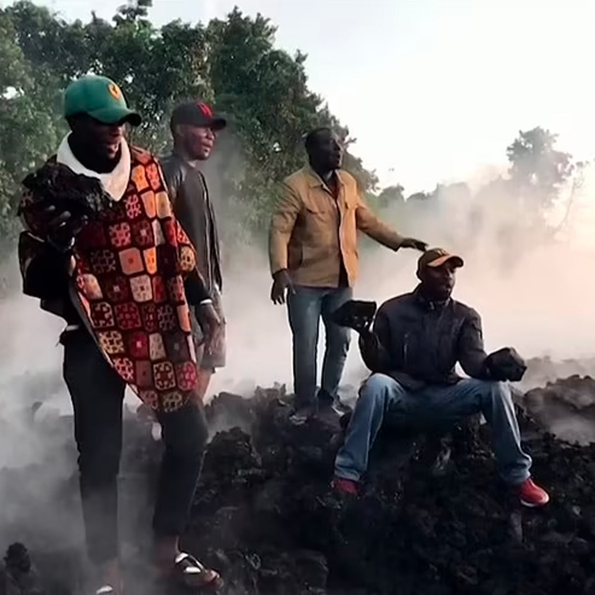 congo selfie lava