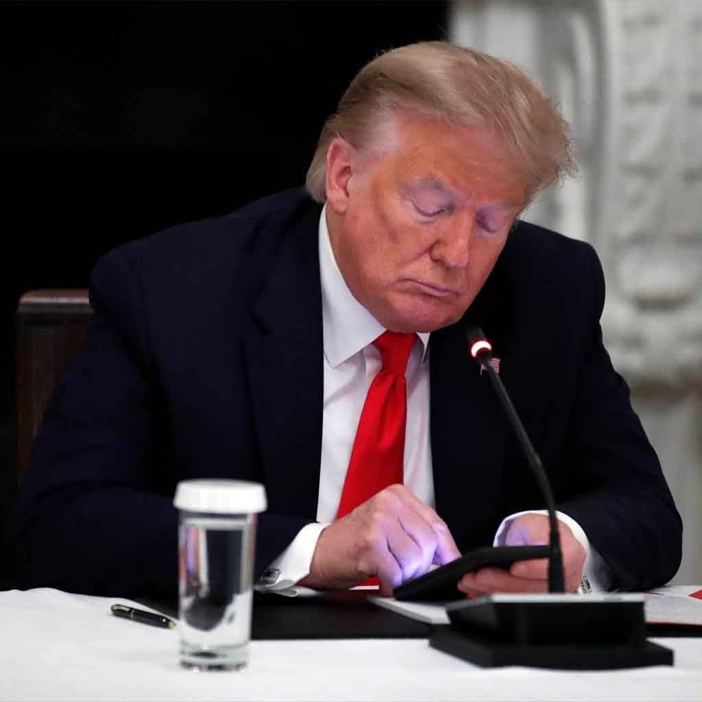 Barack Obama and Donald Trump