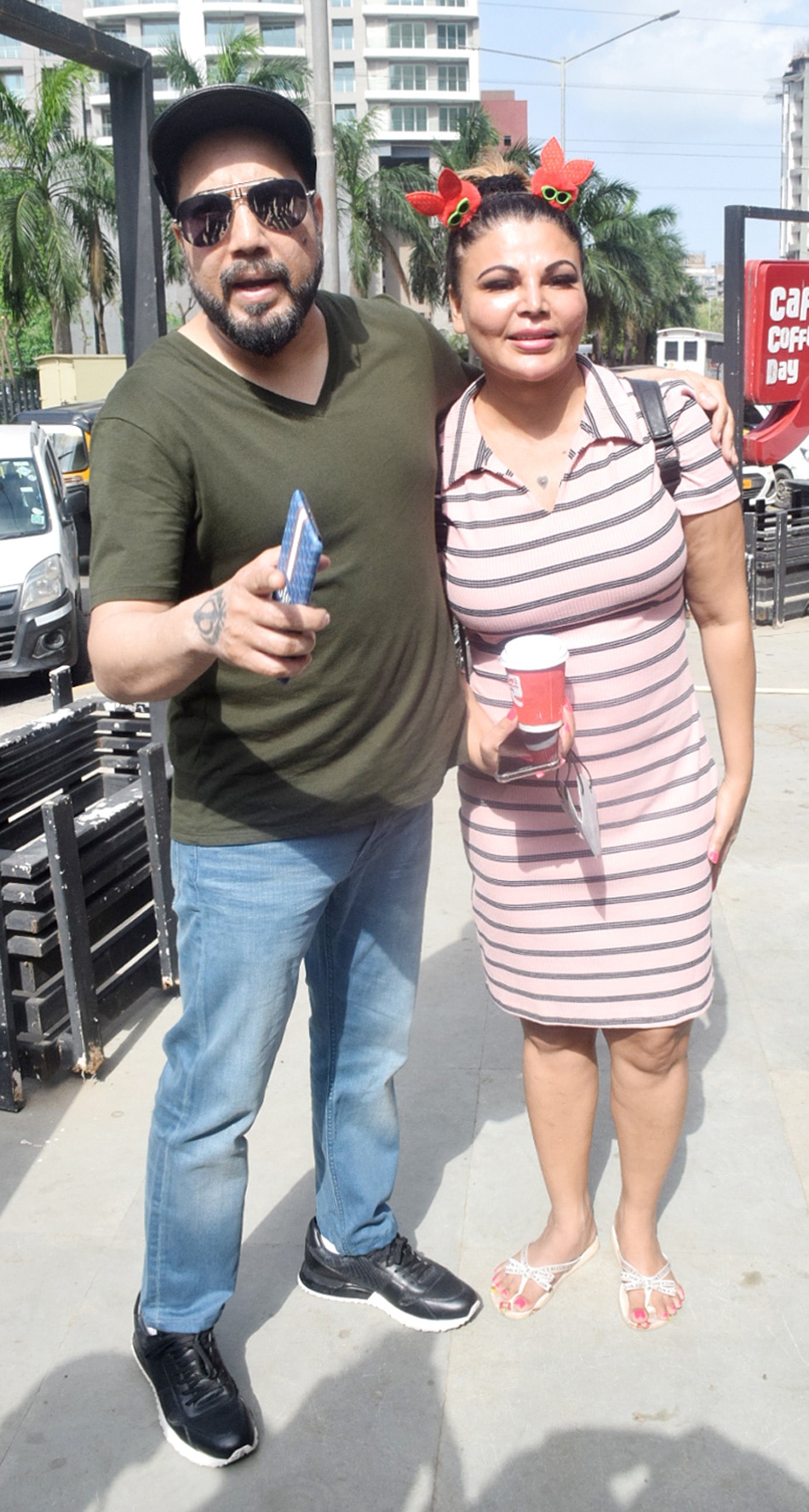 राखी सावंत-मीका स‍िंंह 