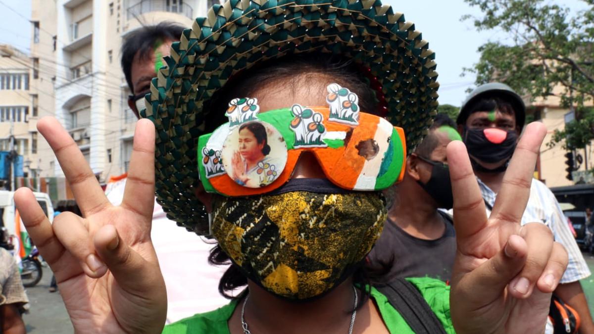 टीएमसी समर्थक.