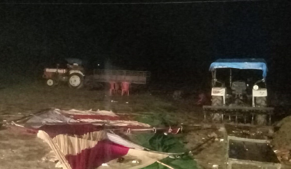 शादी के पंडाल में करंट