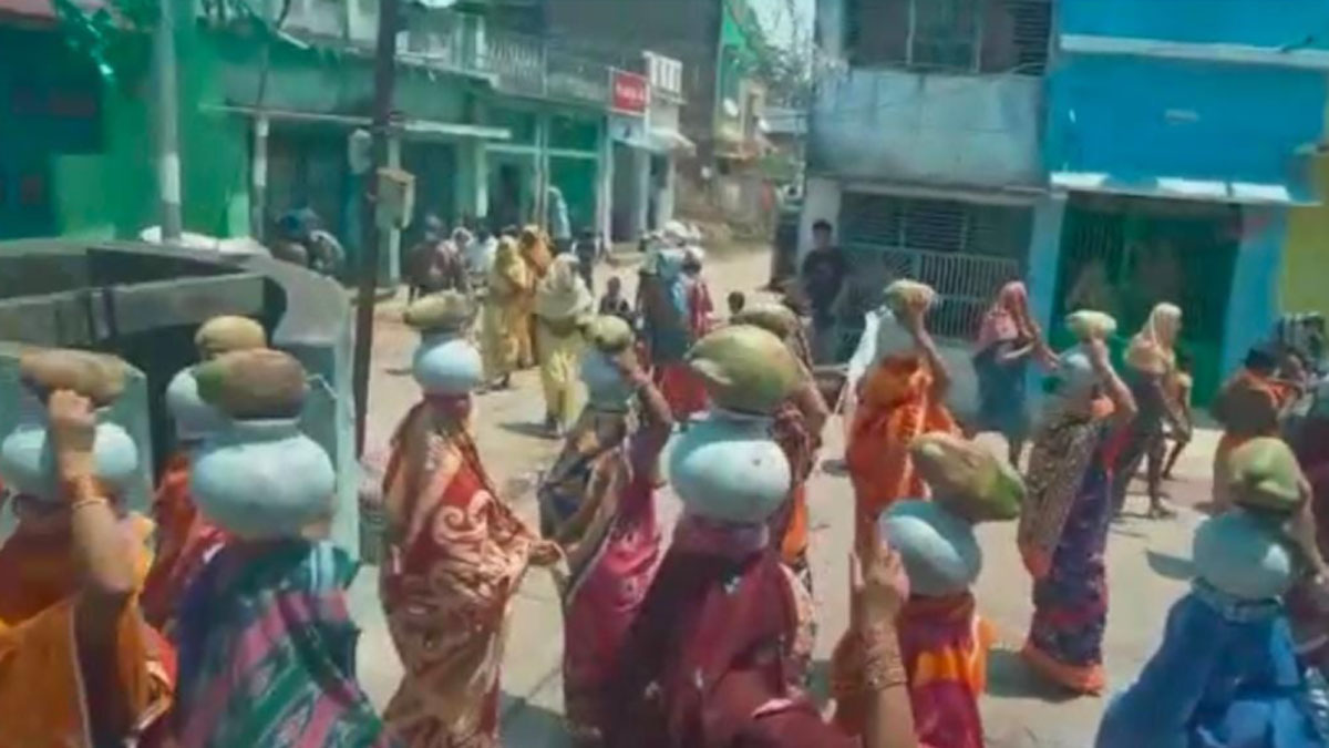 ओडिशा के गंजम जिले से हैरान करने वाली तस्वीरें सामने आई