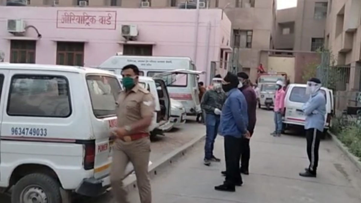 कोरोना संक्रमित मरीज की बेटी के साथ अस्पताल के स्टाफ ने की अभद्रता