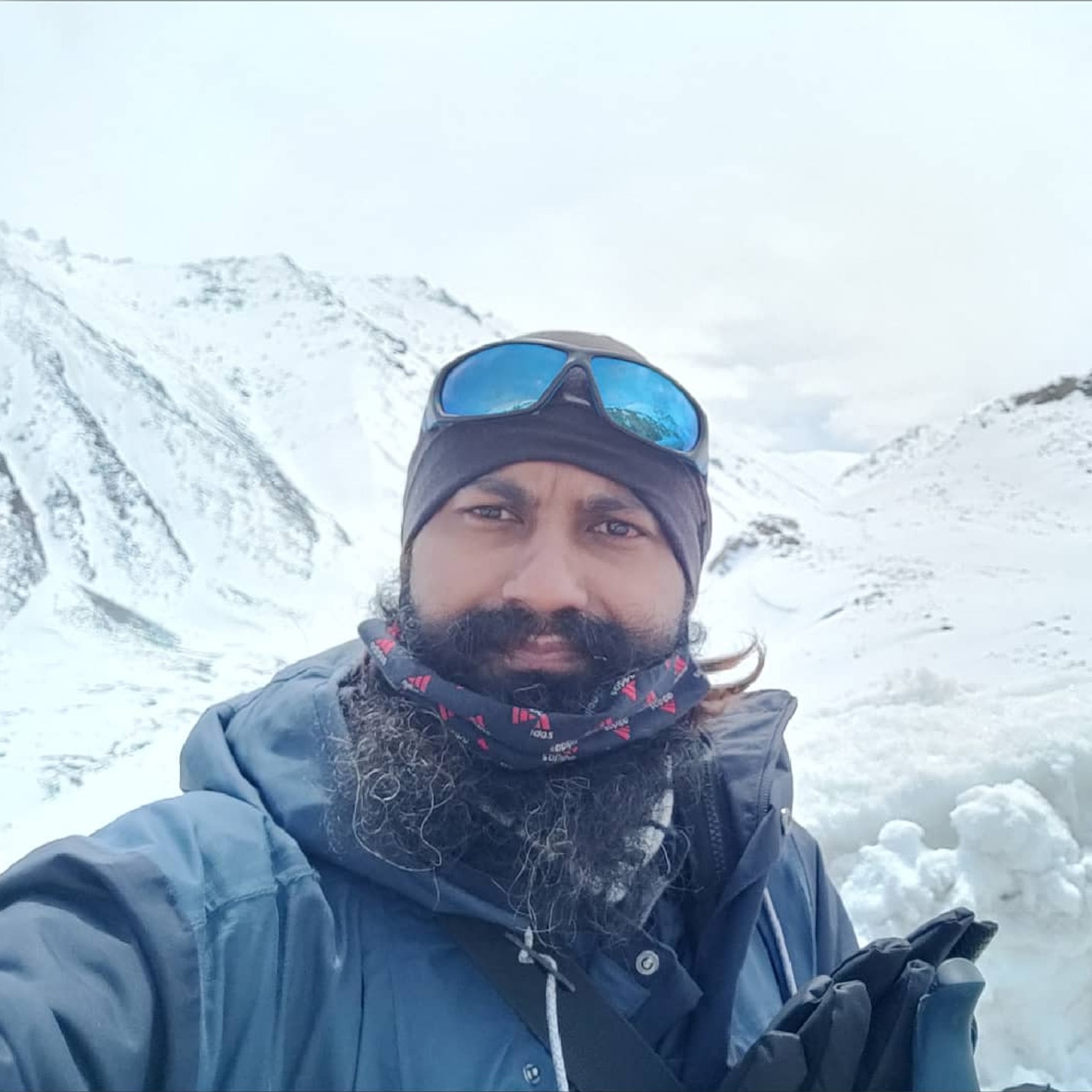 Awadhesh Sharma walk of 4200 km