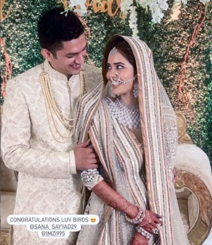 सना सैयद का निकाह