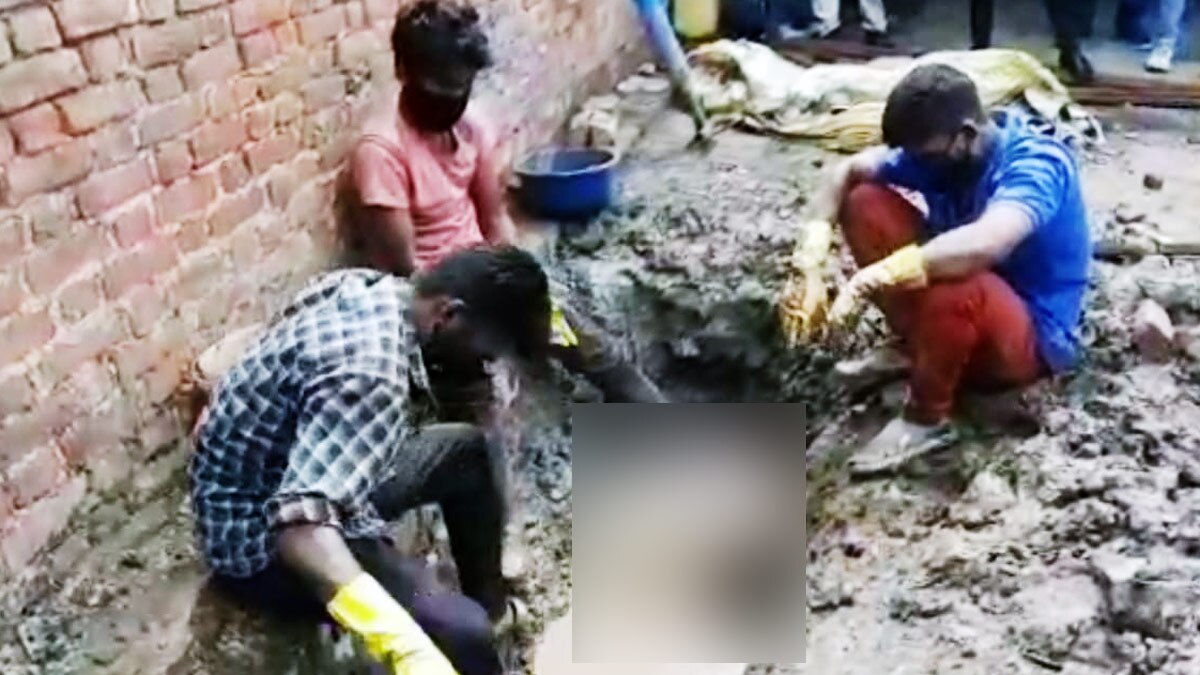 क्लचवायर से घोंटा गला और बाड़े में दफना दिया