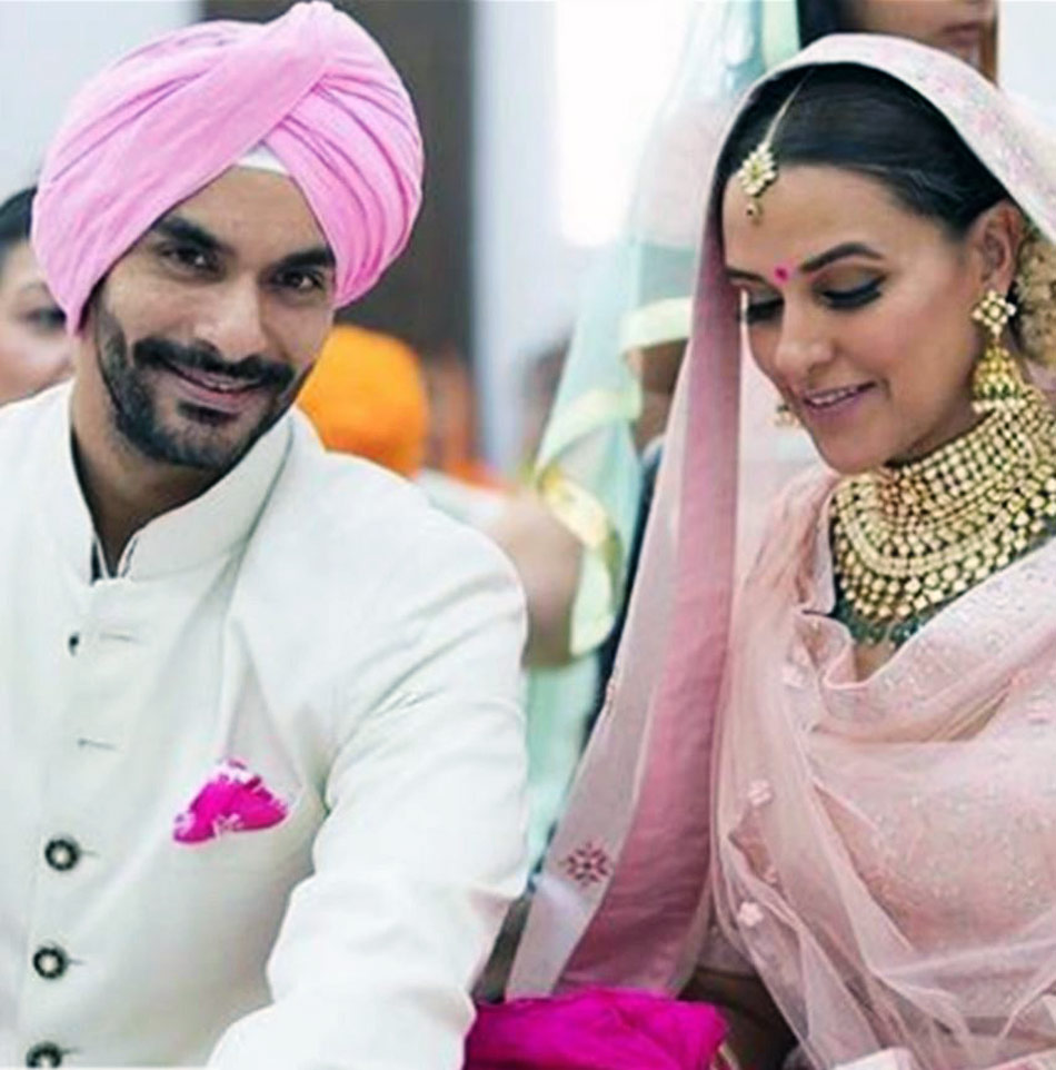 नेहा धूपिया शादी