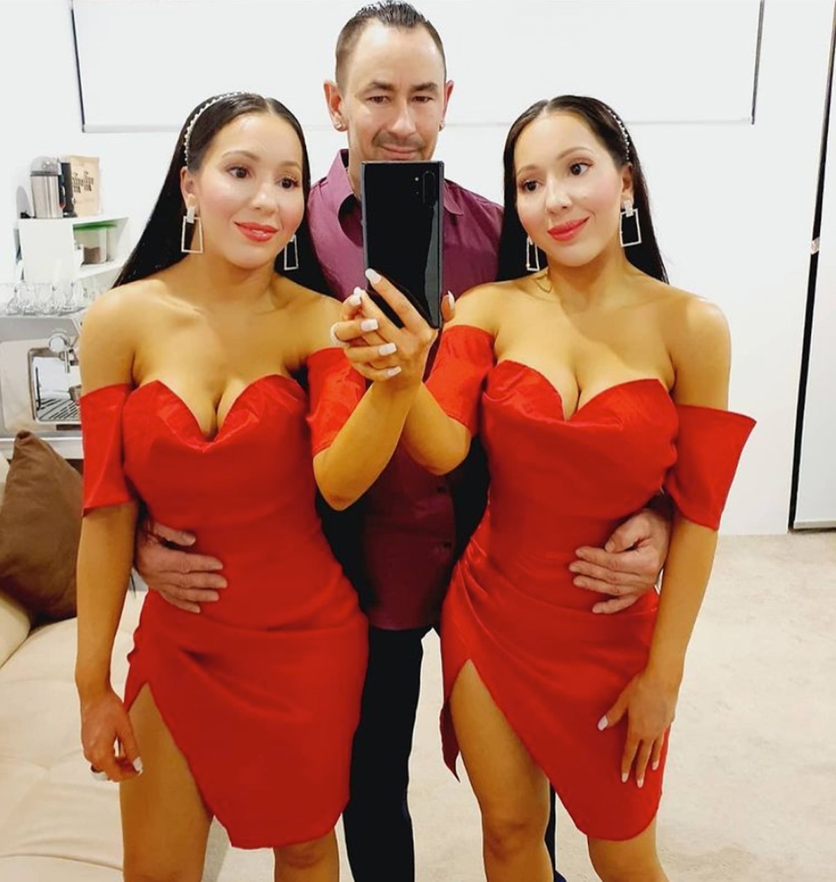 Twin sisters engaged to same person