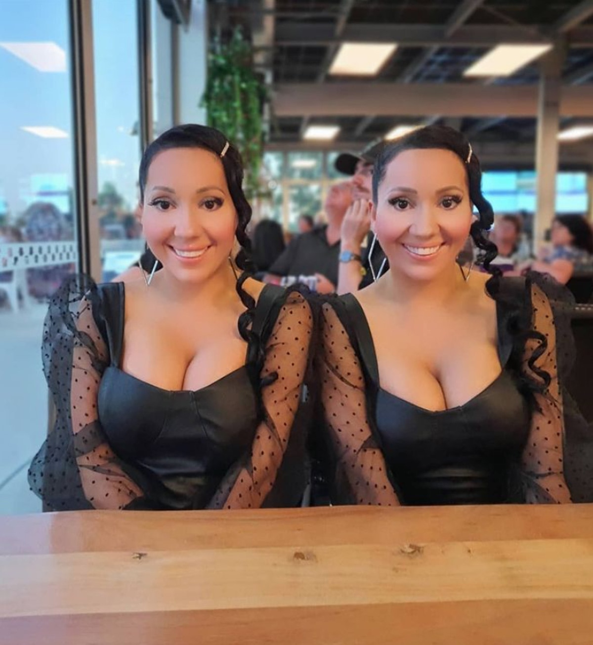 Twin sisters engaged to same person