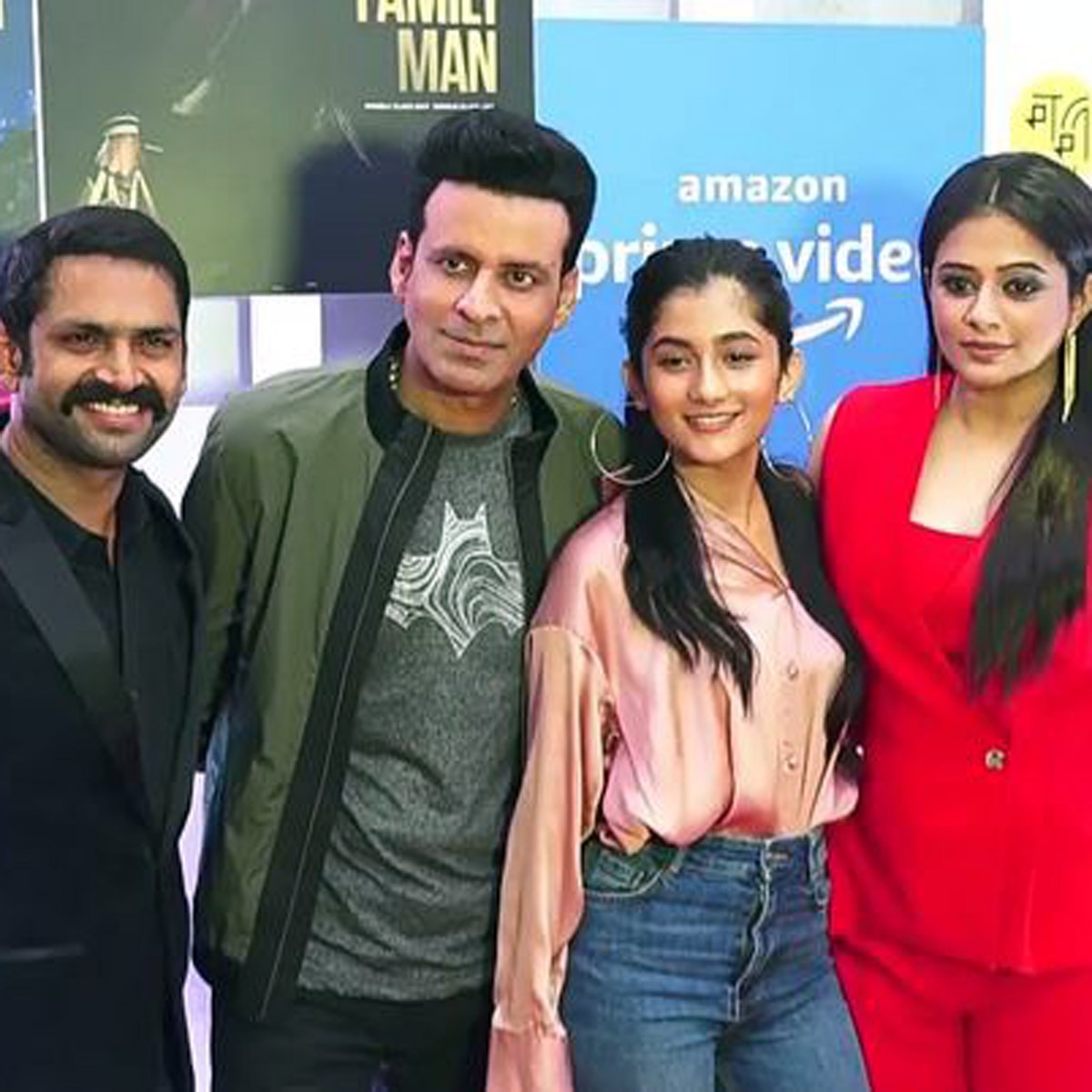 द फैमिली मैन की टीम के साथ अश्लेषा 