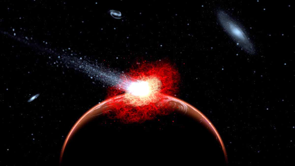 Colossal Comet In Solar System