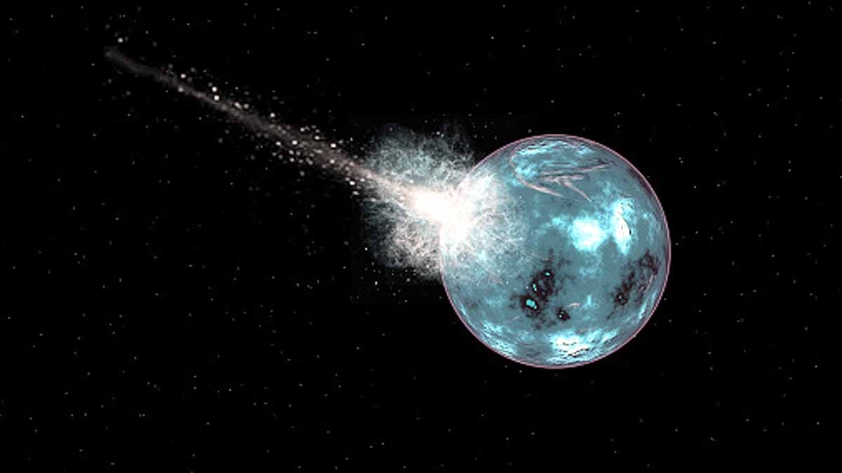 Colossal Comet In Solar System