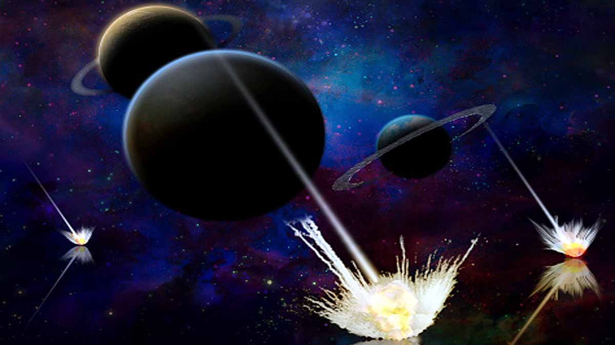 Colossal Comet In Solar System