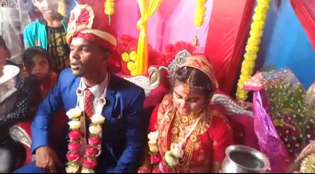 Groom returned without bride