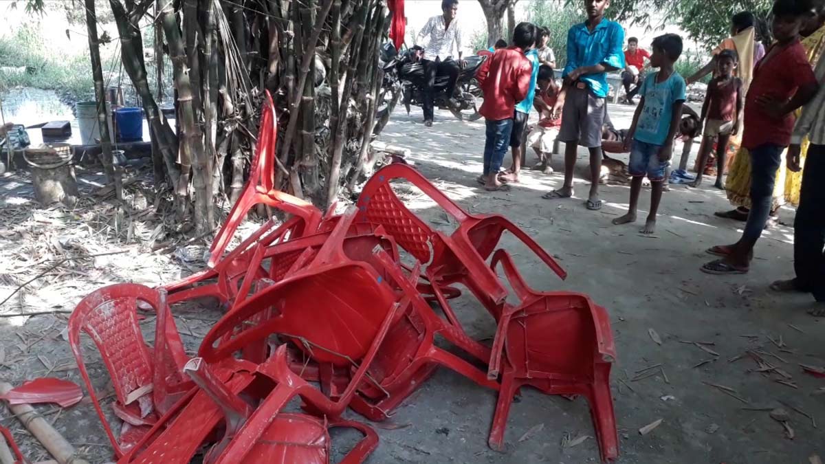 Groom returned without bride