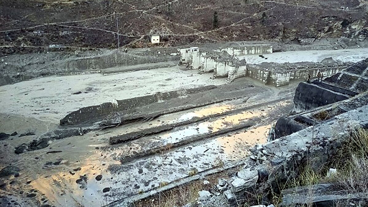 Cause of Chamoli disaster