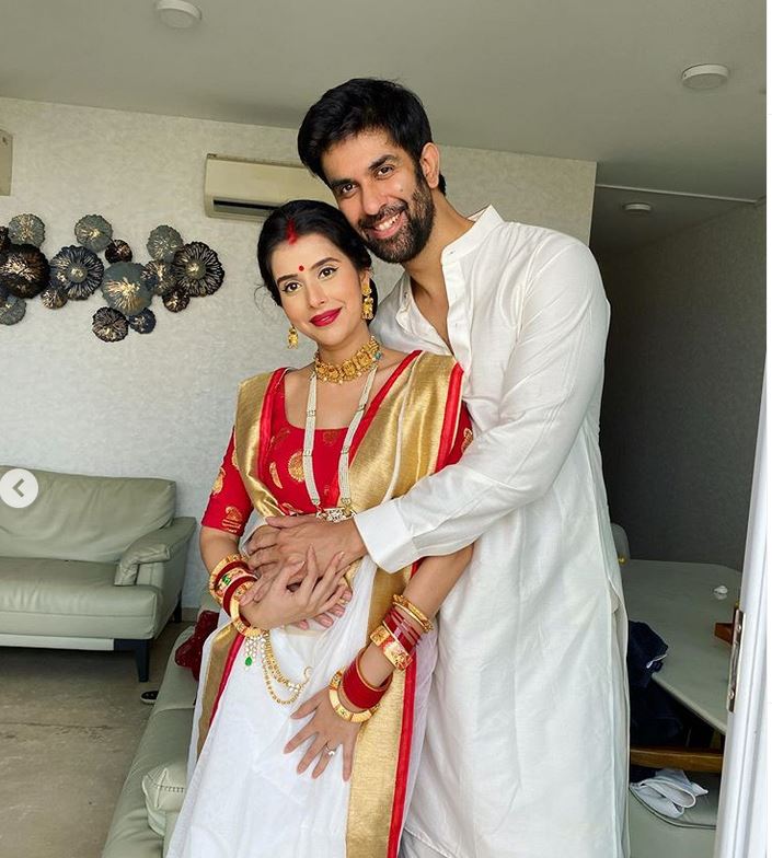 चारू असोपा और राजीव सेन