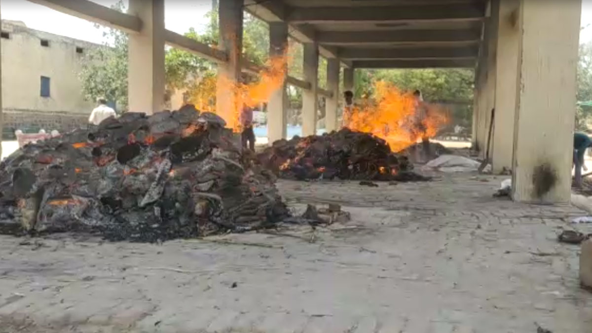 धौलुपर मुक्तिधाम में 307 मौतें, सरकारी खाते में सिर्फ 19