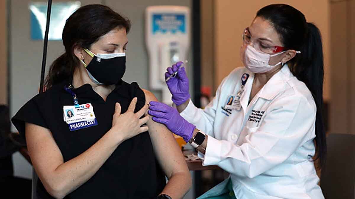 Covid-19 risk 21 days Vaccination 