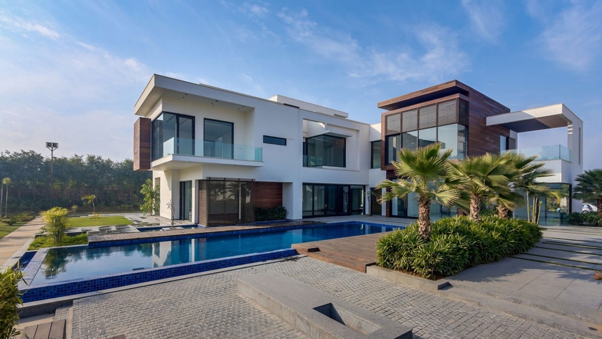 Farmhouse of ms dhoni 