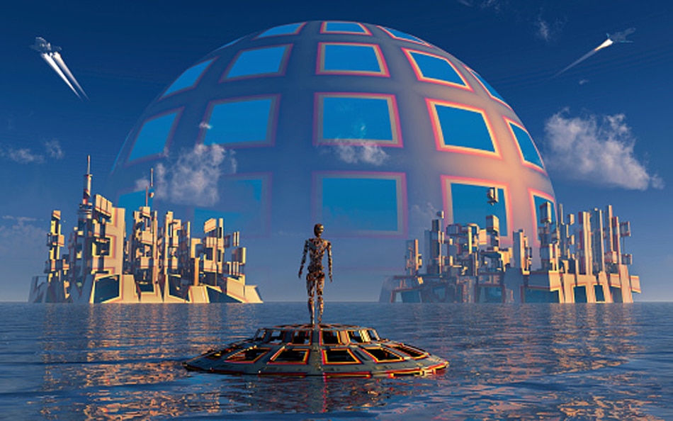 UFO come from under sea