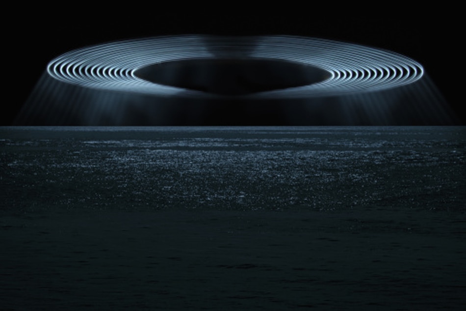 UFO come from under sea