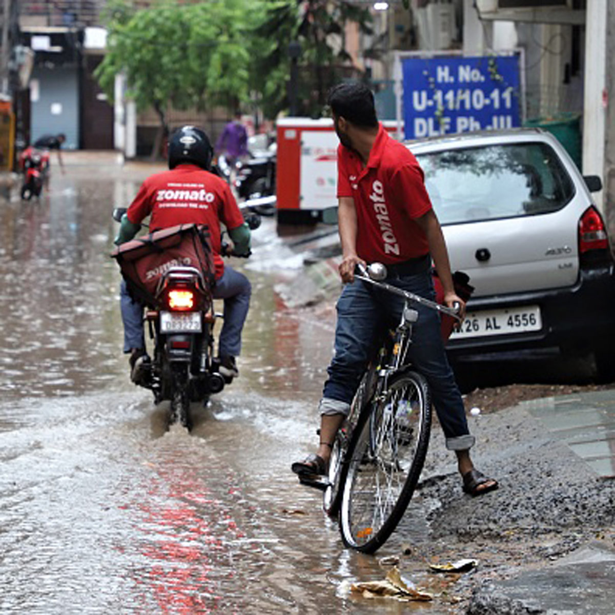 zomato deliveryboy gift