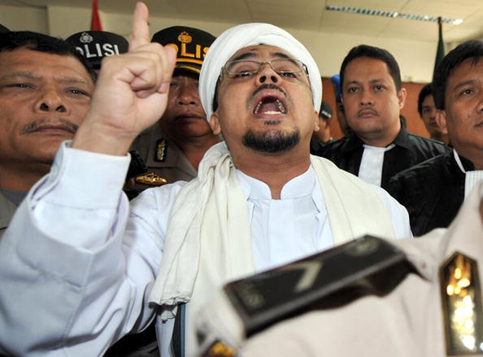 indonesia cleric in jail